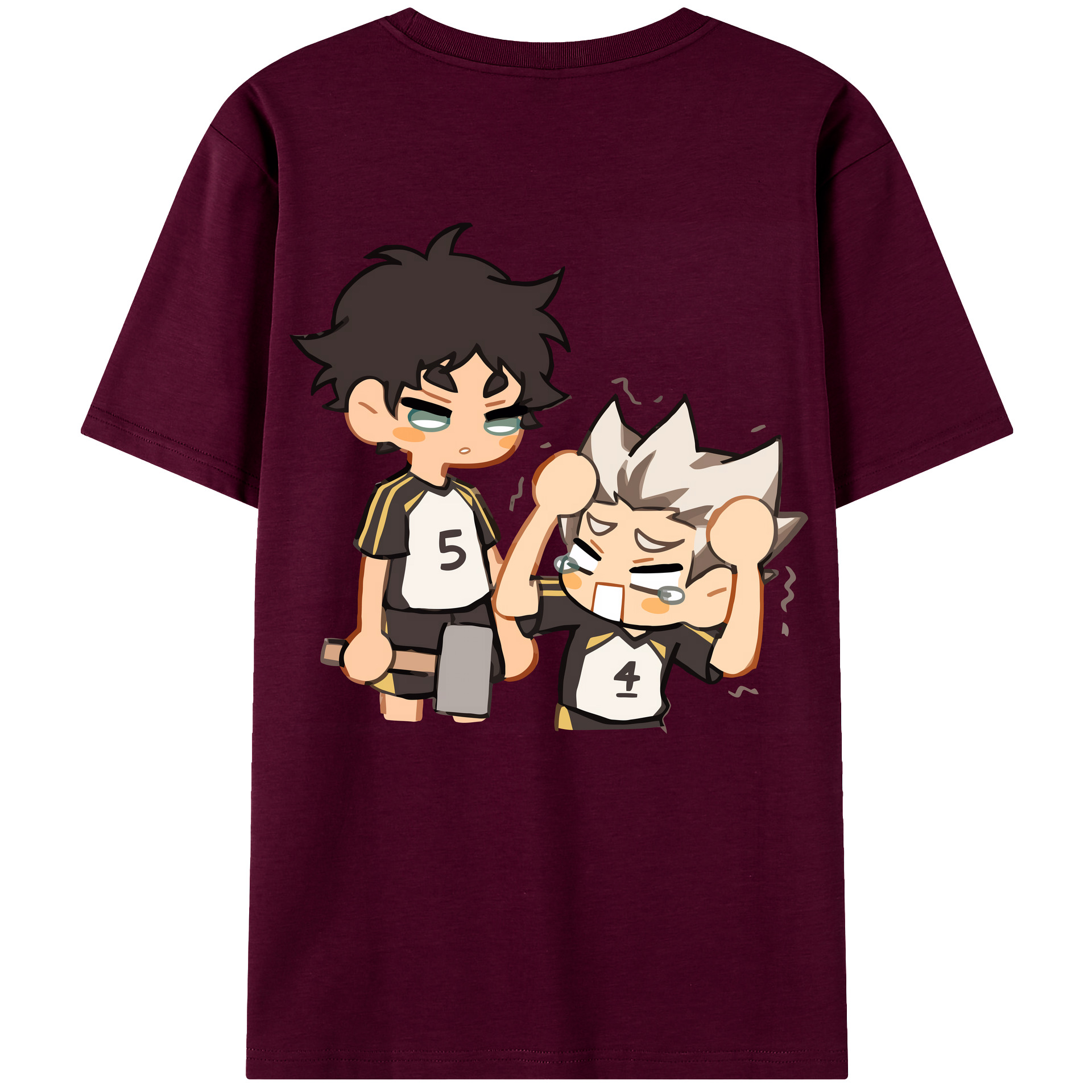 （画像用） ハイキュー!! Haikyu!! レディース半袖Tシャツ(バックプリント)